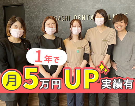 JR寝屋川公園駅近スグ☆1回月給5万円昇給実績あり